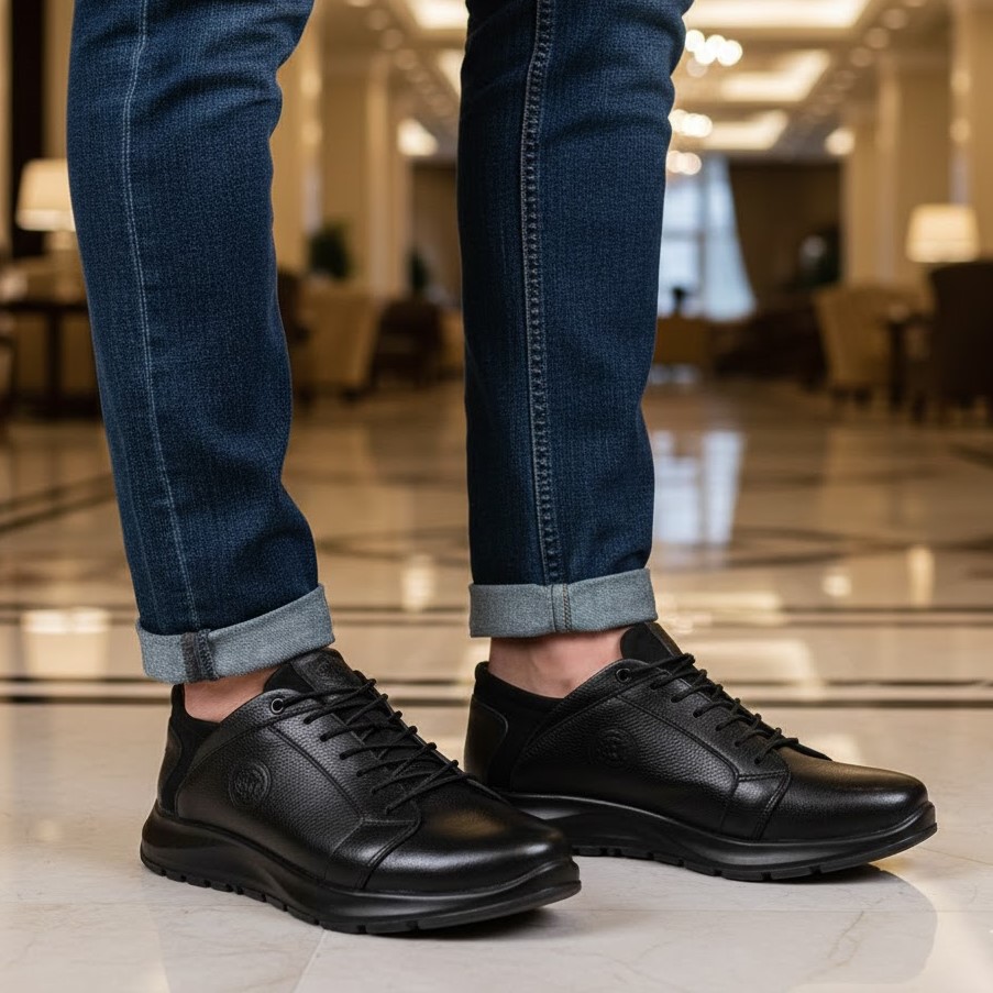 خرید آنلاین کفش رسمی مردانه شمس مدل C8 کد 01